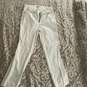 Ivory/white corduroy pants